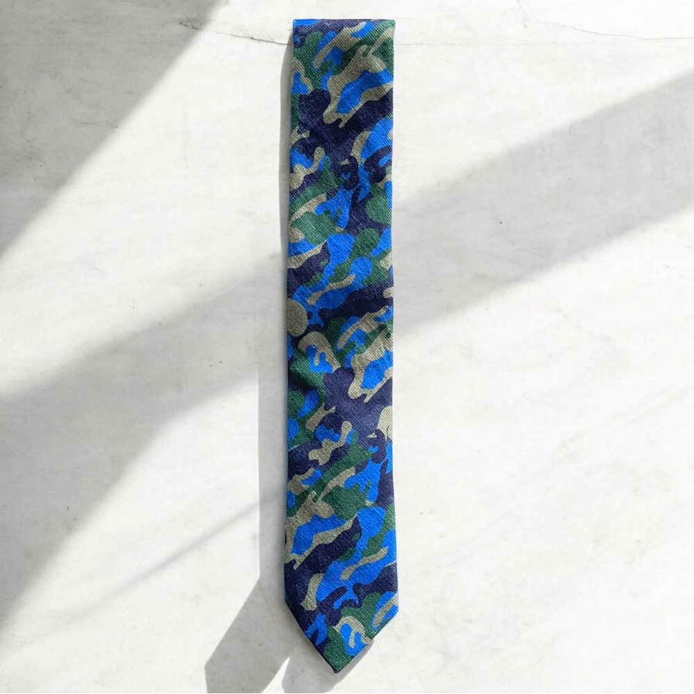 Urban Terrain Camouflage Tie – Blue/Green/Tan (O/S)